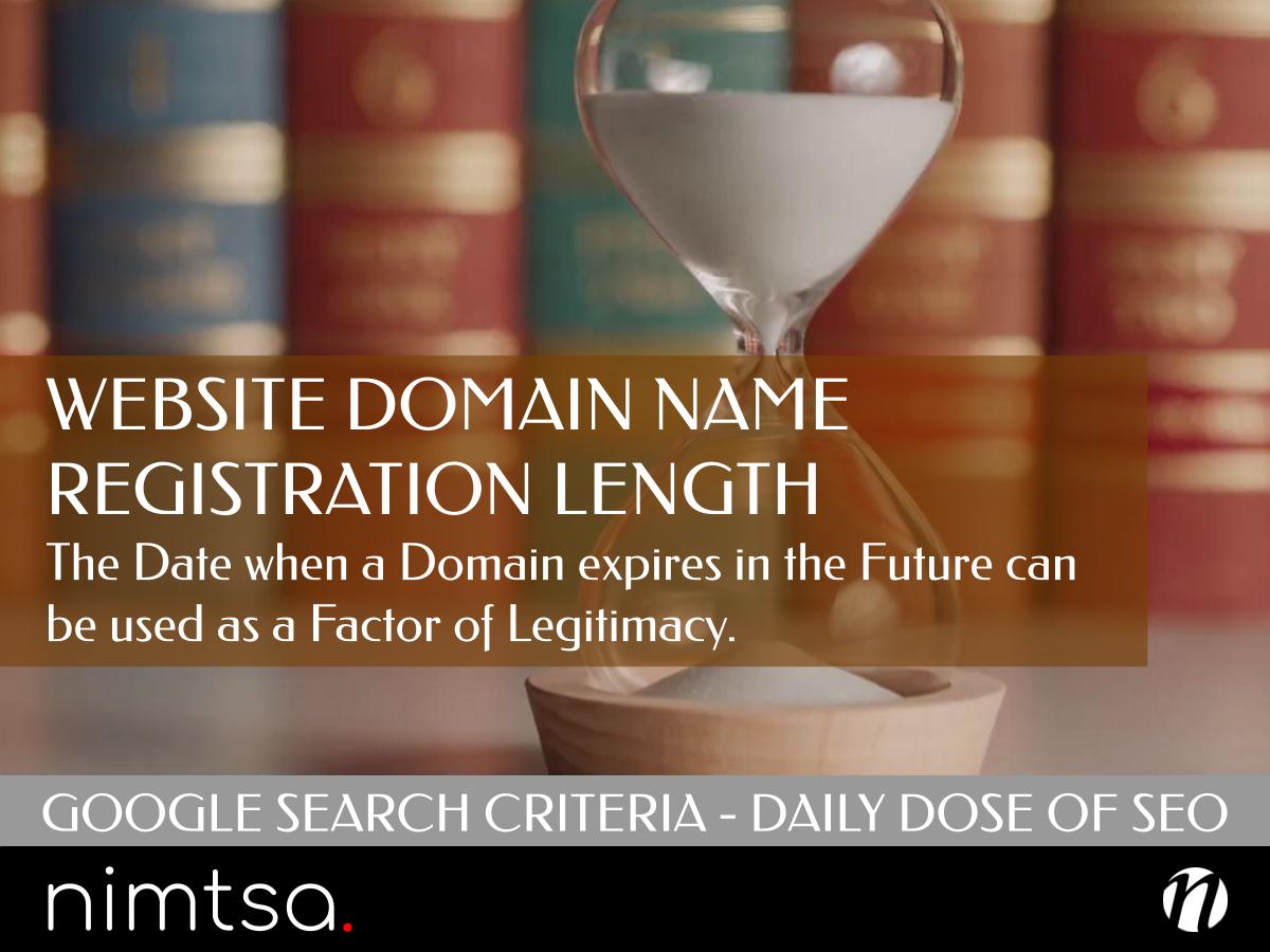 4 Website Domain Name Registration Length