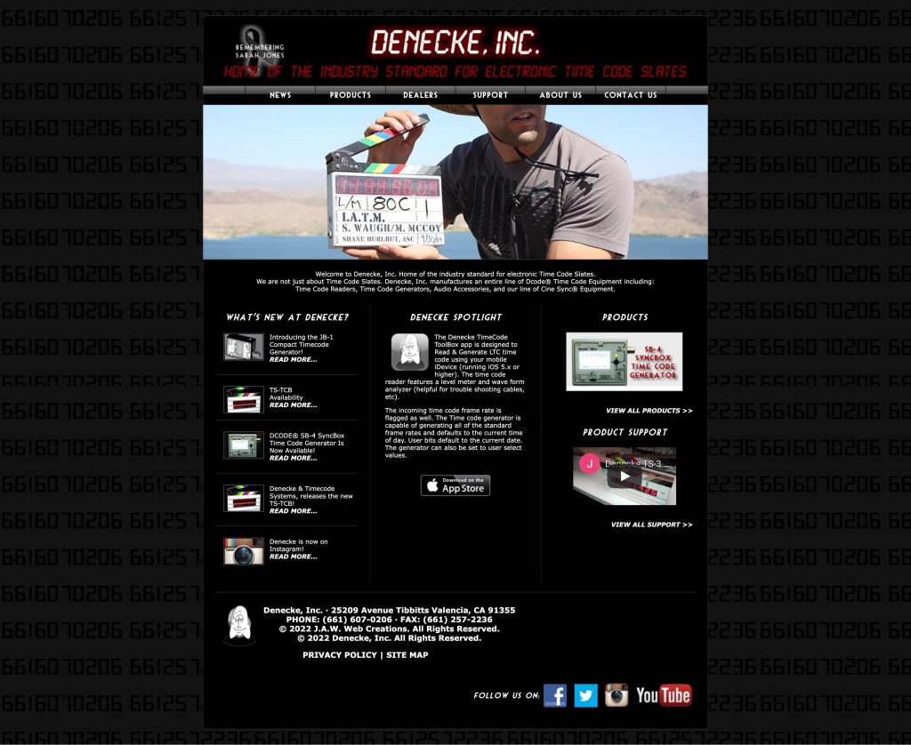 Homepage Denecke