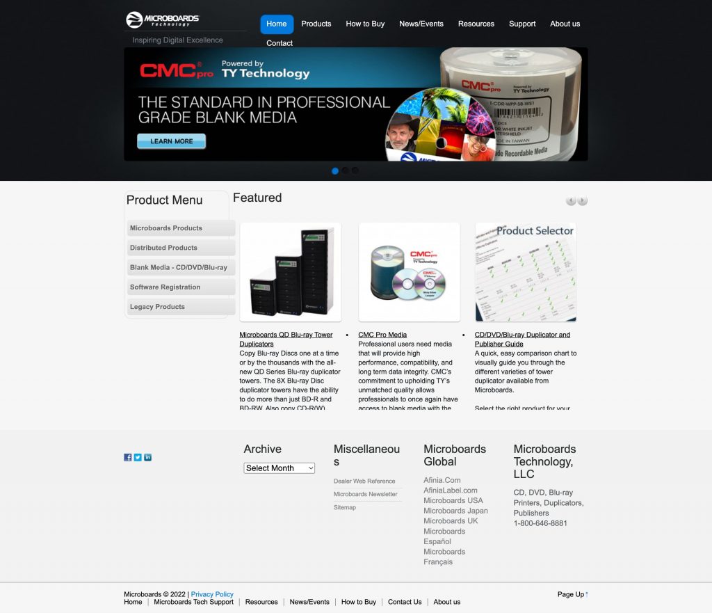 Microboards Homepage