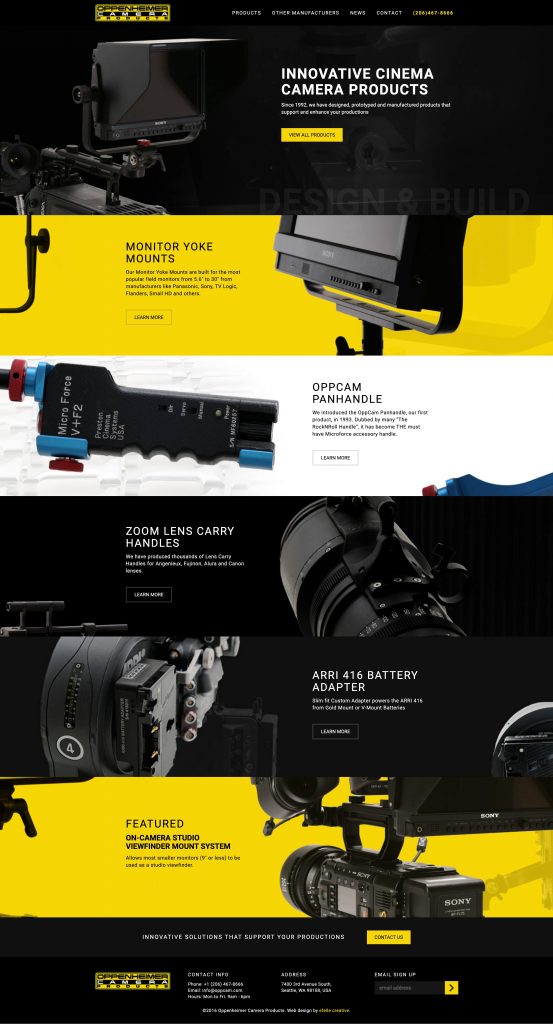 Oppenheimer Camera Homepage