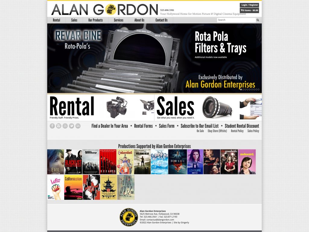 Alan Gordon Homepage