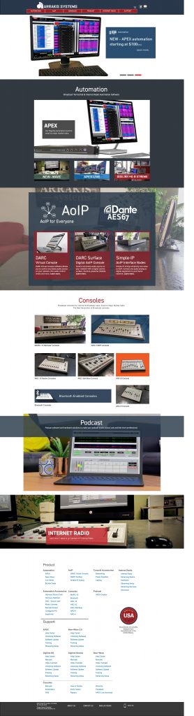 Arrakis Systems Homepage