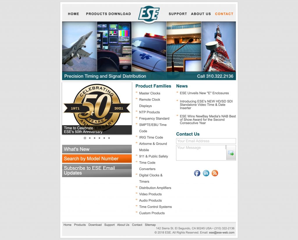 ESE-WEB Homepage