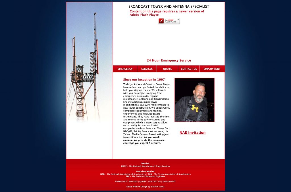 CTC Tower Service Homepage